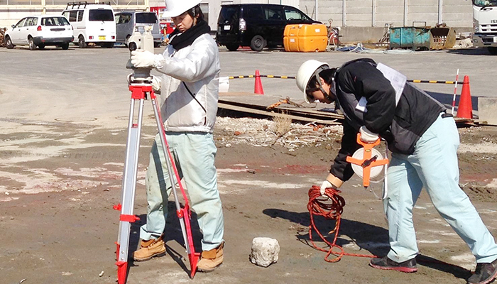 対策工事の準備